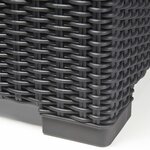 Keter Pouf d'extérieur California Graphite 233446