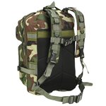 vidaXL Sac à dos en style d'armée 50 L Camouflage