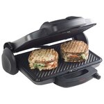 Bestron Grill à contact Viva Italia ACG380 1800 W Gris 31x22 cm