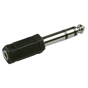 ERARD 1746 Fiche Jack 6,35 mm Mâle /Jack 3,5 mm Femelle