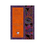 Clairefontaine - carnet de coloriage adultes 14 8x23cm modèle : bollywood