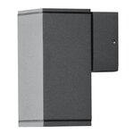 Konstsmide applique murale monza simple carrée gris foncé