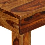vidaXL Table console Bois massif 120x35x75 cm