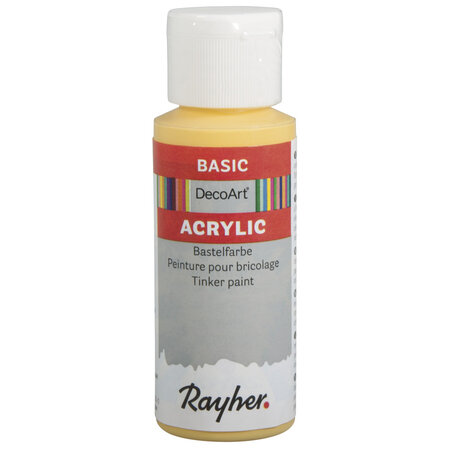 Peinture acrylique Jaune d`or 59 ml