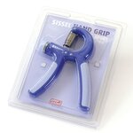 Sissel appareil entraîneur de main hand grip sport bleu sis-162.100