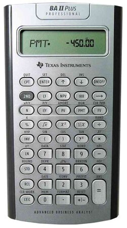 calculatrice financière TI-BA II Plus Prof TEXAS INSTRUMENTS