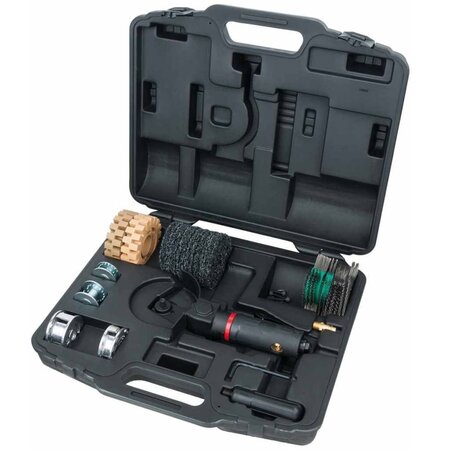 Ks tools ensemble de meuleuse d'angle pneumatique 17 pièces 515.5130