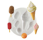 Moule en silicone (mini) Glaces