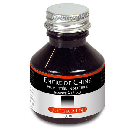 Encre de Chine 50ml Noir HERBIN