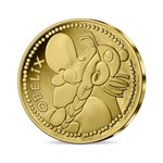 Astérix - les caractères bien frappés - obélix - monnaie de 250€ or