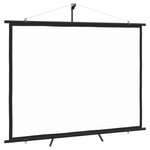 vidaXL Écran de projection avec trépied 84" 4:3