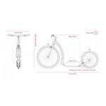 Trottinette Trexx Blanc
