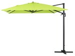 Parasol jardin déporté Alu "Sun 4" - Rectangle - 3 x 4 m - Vert