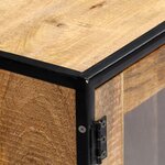 vidaXL Meuble TV 120 x 30 x 75 cm Bois de récupération massif