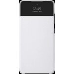 Etui smart view samsung galaxy a52 4g/5g blanc