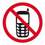 Picto Interdit Au Telephone Portable 1 Feuille