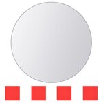 vidaXL Carreaux de miroir 16 Pièces Multi-forme Verre