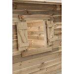 Swing king maison pour enfants louise bois 7850000