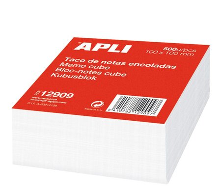 Bloc de 500 feuilles 100x100 mm apli