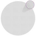vidaXL Film solaire de piscine flottant PE 300 cm Gris