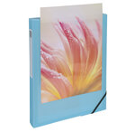 Boite De Classement Polypropylène Kreacover Pastel Dos 40mm - A4 - Couleurs Assorties - X 5 - Exacompta