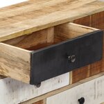 vidaXL Buffet 70 x 30 x 78 cm Bois de manguier massif