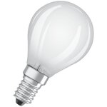 Osram ampoule led sphérique verre dépoli 4w=40 e14 froid