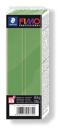 Pâte fimo professional 454 g vert feuille 8041.57