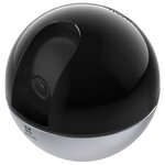 Ezviz caméra wi-fi d'intérieur c6w 4mp noir et gris