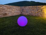 LUMISKY Sphere Led sans fil télécommandable 30 cm - Multicolore