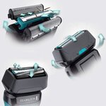 Remington F4000 Rasoir Electrique Grilles Style Series, Etanche, Tondeuse Précision, Sabot Barbe 3 Jours