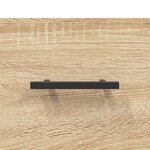 vidaXL Meuble TV Chêne sonoma 80x36x50 cm Bois d'ingénierie
