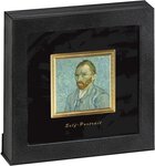 Pièce de monnaie en Argent 1 Dollar g 31.1 (1 oz) Millésime 2023 Self Portrait Van Gogh SELF PORTRAIT