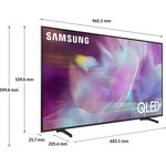 Samsung series 6 q60a 109 2 cm (43") 4k ultra hd smart tv wifi noir