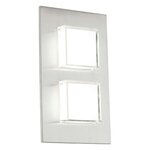 Eglo lampe murale à led d'extérieur pias 2 5 w argenté 93365