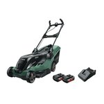 Tondeuse a gazon sans fil bosch - advancedrotak 36-660 (livrée avec 2 batteries 36v-2ah  ø de coupe 42 cm -jusqu'a jusqu'a 660 m²)