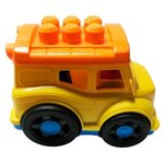 MEGA BLOKS First Builders Lil'Véhicule Le bus scolaire - 5 blocs - 12 mois et +