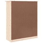 vidaXL Dessus de commode ALTA 77x30x92 cm bois massif de pin
