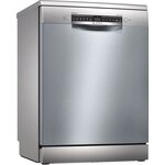 Lave-vaisselle pose libre bosch sms4hci60e série 4 - 14 couverts - induction - l60cm - 40db - inox
