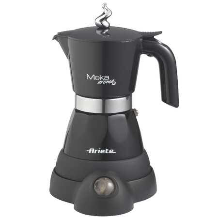 Ariete machine à expresso moka aroma 400 w noir