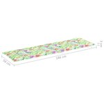 vidaXL Chaise longue avec coussin Gris Bois d'acacia solide