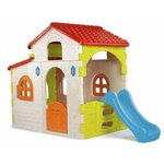 Maison pour enfant Beauty House - plastique anti-UV - FEBER - avec toboggan