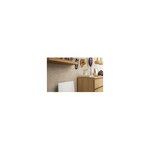 Radiateur électrique chaleur douce Etic compact digital horizontal 1500W blanc