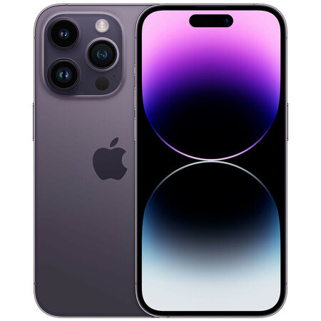 Apple iphone 14 pro - violet - 128 go - parfait état