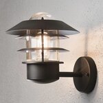 KONSTSMIDE Applique murale Modena Noir Peint
