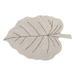 Tapis coton lavable Monstera Natural - 120 x 180 cm
