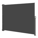 Paravent extérieur rétractable phoenix gris  300 x 180 cm