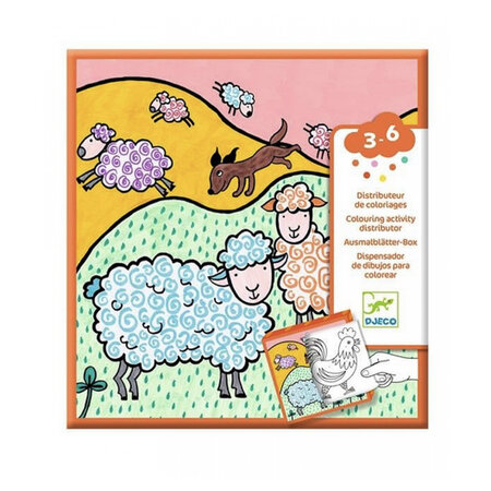 Distributeur de coloriages Ferme
