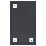 vidaXL Miroir Argenté 100x60 cm