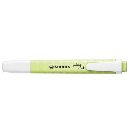 Surligneur swing cool pastel edition zeste de citron vert x 10 stabilo